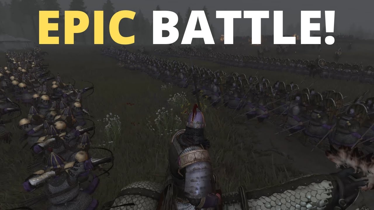 Mount Blade 2 Bannerlord Epic Empire Battle Youtube
