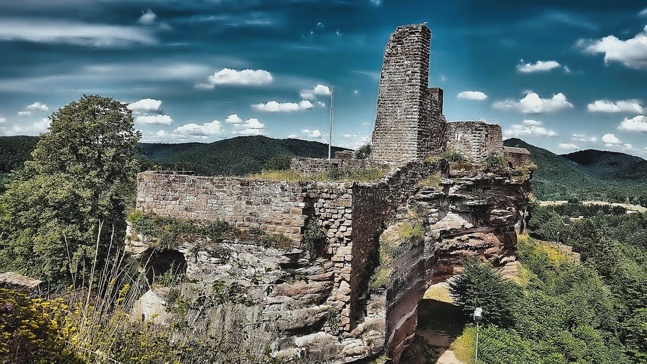 BURGENMASSIV ALTDAHN - Die Altdahner Burgengruppe - PFÄLZERWALD - Südwestpfalz 2022 Wandertage 2022