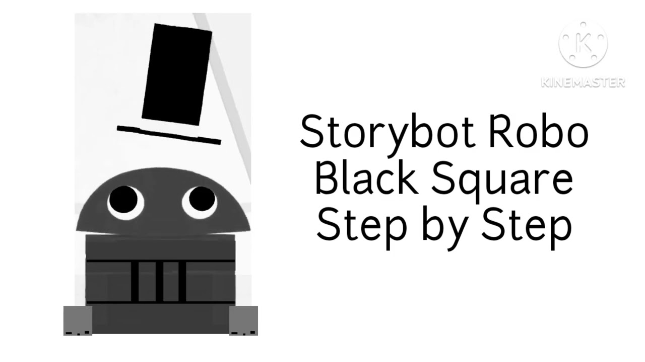 Storybot Robo Black Square Step by Step