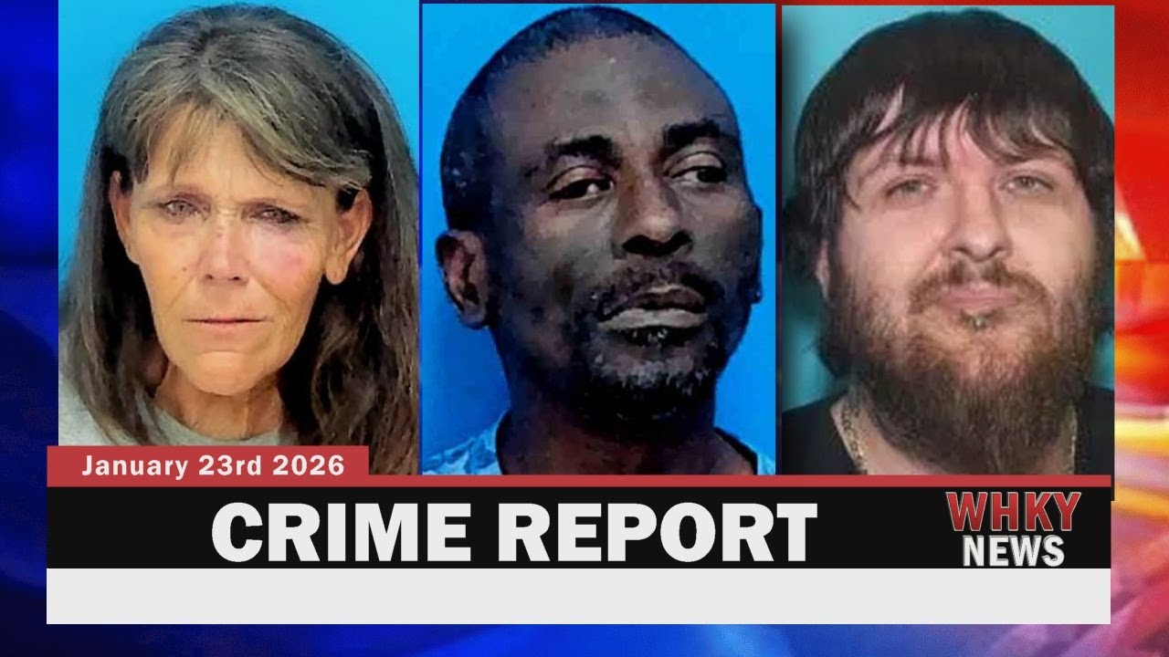 PRISON SENTENCES IN CATAWBA COUNTY CASES, SEX OFFENSE ARREST | WHKY Crime Report, Fri. 1/23/26