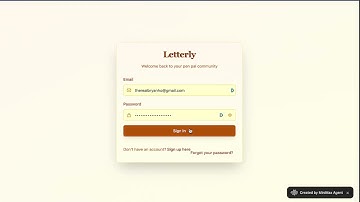 Letterly - Submission for MiniMax AI Agent Challenge