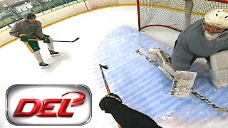 3 on 3 with GERMAN PRO PLAYER | GoPro Hockey