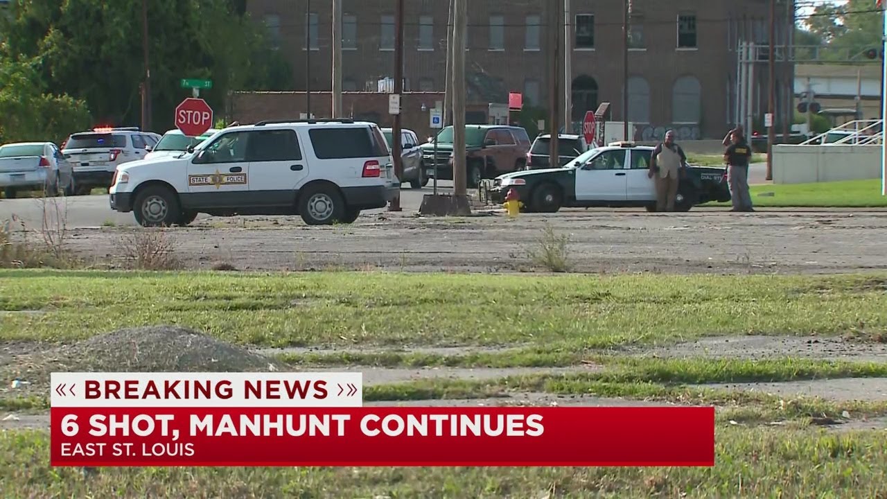 6 people shot in East St. Louis; manhunt for suspects continues