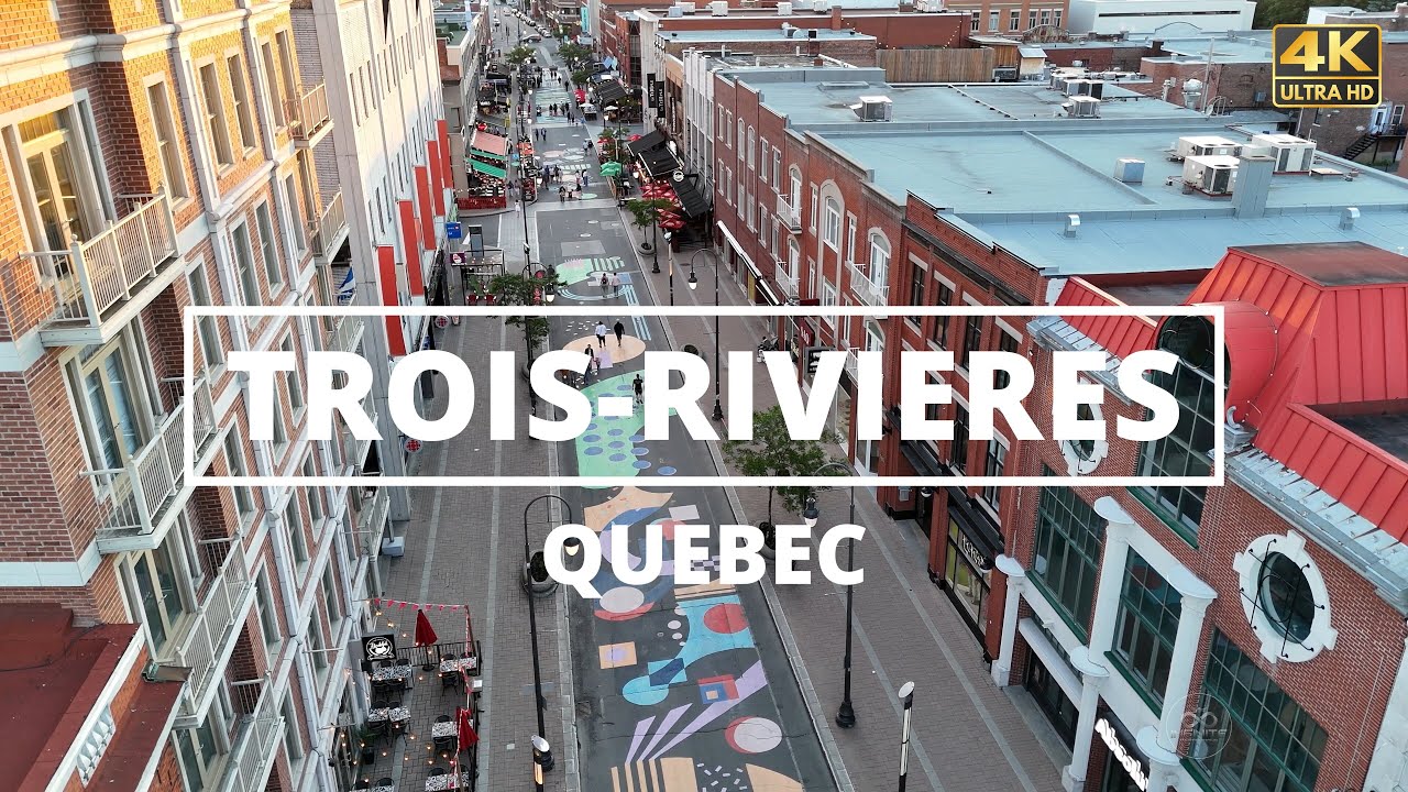 Trois-Rivieres, Quebec - [4K] Drone Tour - YouTube
