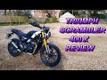  2024 triumph scrambler 400x review 