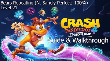 Crash Bandicoot 4 - Bears Repeating (N.Sanely Perfect - 100% Guide) [4K]