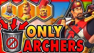 Can You ONLY use ARCHERS in Rise of Kingdoms? (feat. ArcherSyndicate) screenshot 5