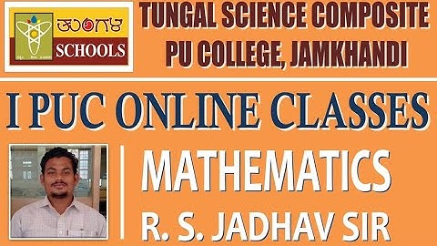 LECTURE - 09 | I PUC MATHEMATICS | STRAIGHT LINES | BY JADHAV SIR