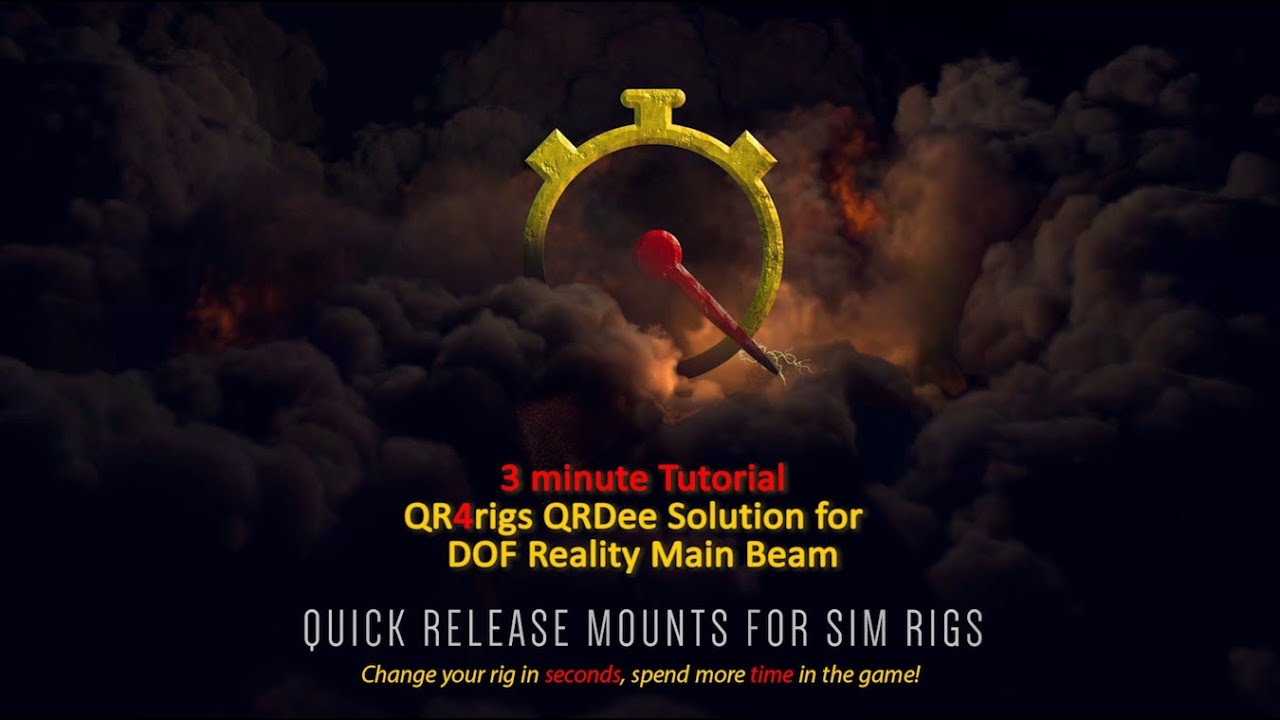 QR4rigs QRDee Solution for DOF Reality Main Beam (w/o "Y bars")