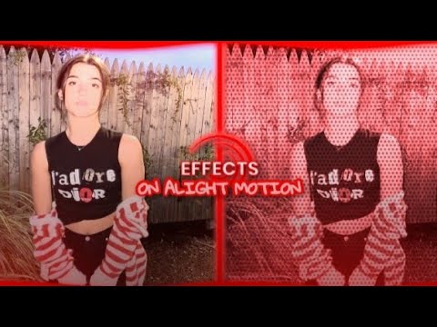 TEXT EFFECTS TUTORIAL - ON ALIGHT MOTION // RGB BLUR EFFECT// Easy tutorial effect