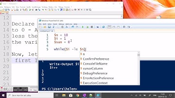 POWERSHELL - WHILE LOOPS