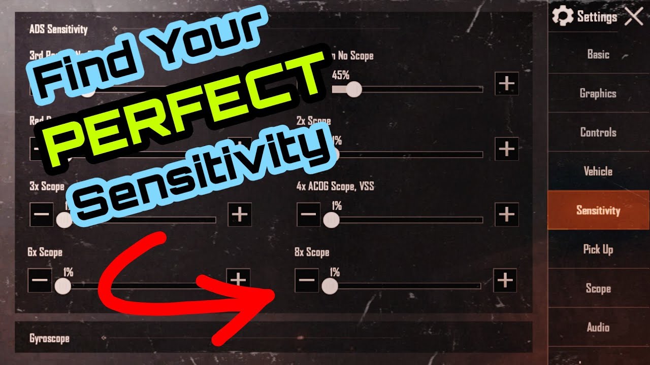 Find Your Perfect Sensitivity • PUBG Mobile Guide #2 • Veggiebuoy - YouTube