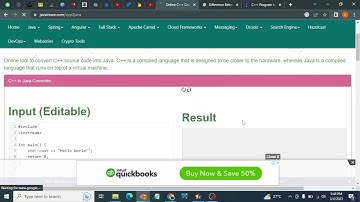 c++ to java code conversion
