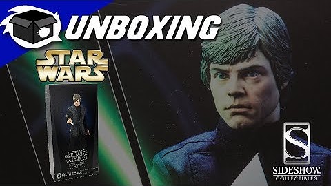 Sideshow Collectibles Luke Skywalker Deluxe Edition Unboxing | Culture Junkies