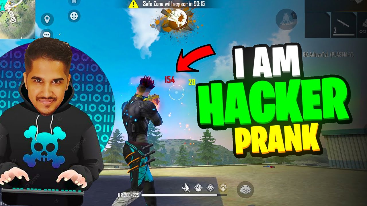 I Am Hacker Prank With Subscriber (He Wants Emote), Free Fire
