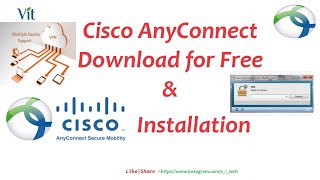 Cisco AnyConnect VPN Client Download for Free & Installation@vitechtalks6017| Cisco VPN screenshot 5