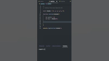 Best Time To Buy And Sell A Stock - Coding Interview Question - JavaScript