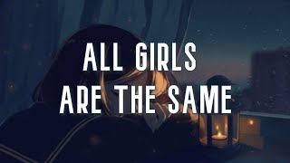 RØNIN - ALL GIRLS ARE THE SAME - (LYRICS)