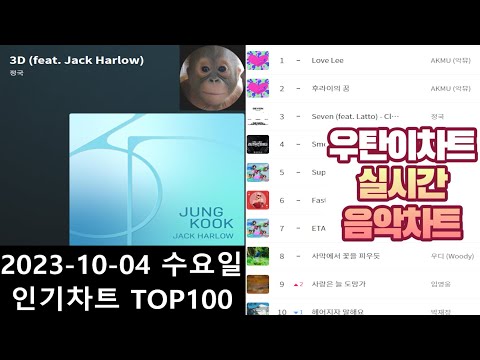 광고없는 실시간 인기차트 2023년 10월04일 인기차트TOP100 멜론차트 X 종합차트O 노래모음 KPOP 플레이리스트 