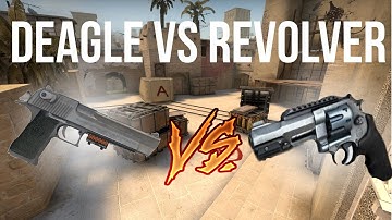[CSGO] Revolver vs Deagle (Full comparison)