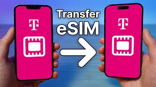 How to Transfer T-Mobile eSIM from One iPhone to Another (2023) Resimi