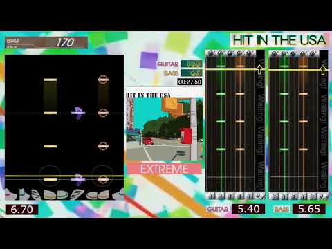 GITADORA / HIT IN THE USA - EXTREME (GuitarFreaks XG2 & DrumMania XG2)
