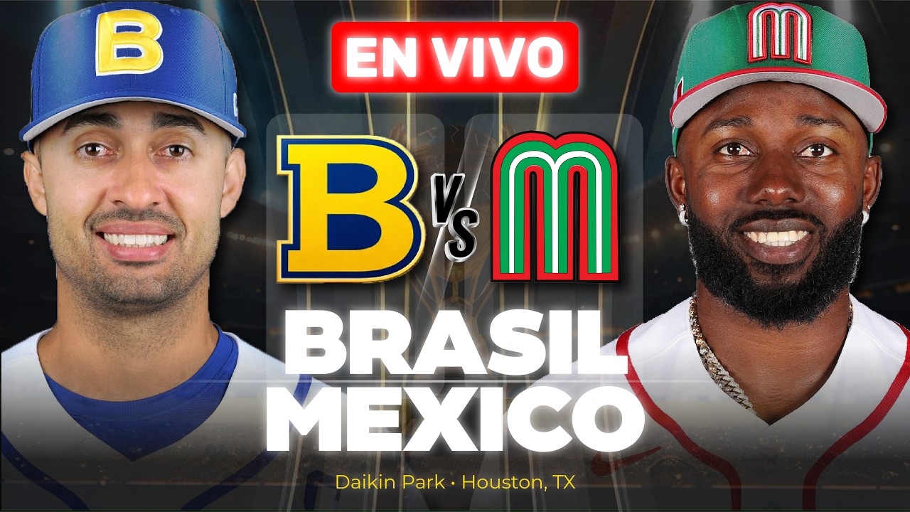 México vs Brasil [🔴EN VIVO] | Grupo B - World Baseball Classic 2026 | 🎙️NARRACIÓN