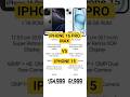 IPHONE 16 PRO MAX VS IPHONE 15 !! #shorts #shortvideo #youtubeshorts #viral #viralvideo #short #yt