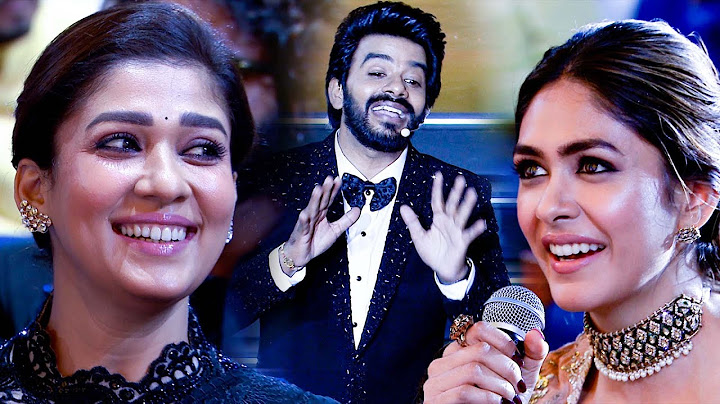 Nayanthara Can't Stop Laughing at Sudigali Sudheer & Mrunal Thakur's Hilarious Banter