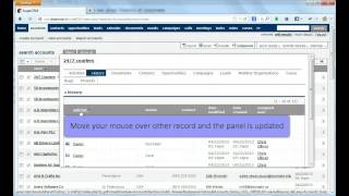 Header and Subpanel feature