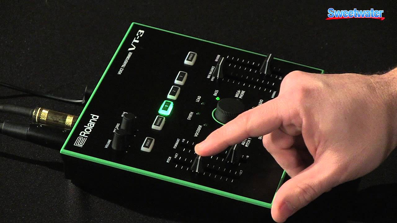 Roland AIRA VT-3 Vocal Transformer Demo - Sweetwater Sound