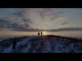 Winter footage 2023 by drone Fimi X8SE