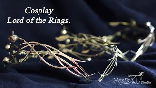 Crown of Galadriel from Studio ManikID. Handmade Jewelry. Cosplay Lord of the Rings.