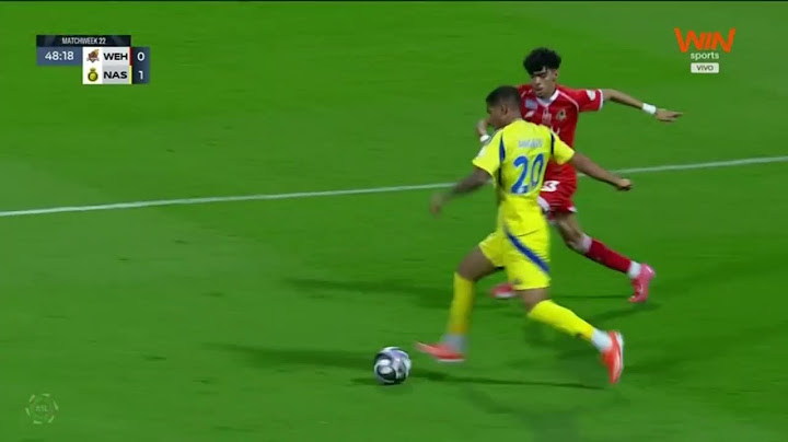 ¡Con goles de Cristiano Ronaldo y de Sadio Mané, Al Nassr derrotó 2-0 a Al Wehda! #LIGASAUDÍxWIN!🟡🔵⚽