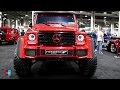 Amazing Custom Mercedes Benz G550 4x4 Squared Exterior Walkaround LA Auto Show