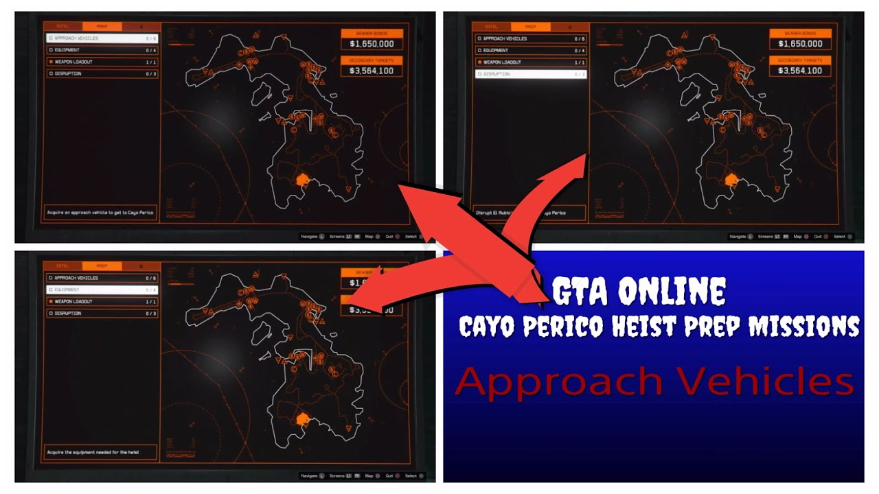 All Approach Vehicles Prep Missions GTA Online Cayo Perico Heist Update
