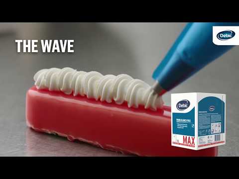 Debic Slagroom Decoratietechnieken The Wave