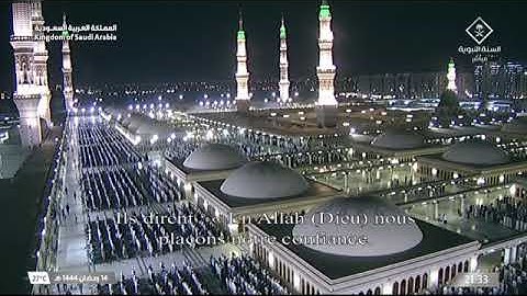 أحمد طالب حميد - مختارة من تراويح ليلة 15 رمضان 1444 (الحرم النبوي) - سورة يونس (79-89)