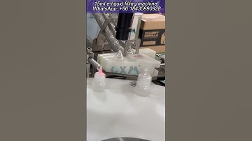 15ml e-liquid filling machine #eliquidfillingmachine #fillingmachine #shortvideo #manufacturing