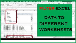 Create Multiple Pivot Table Reports with Show Report Filter Pages | Excel Pivot table