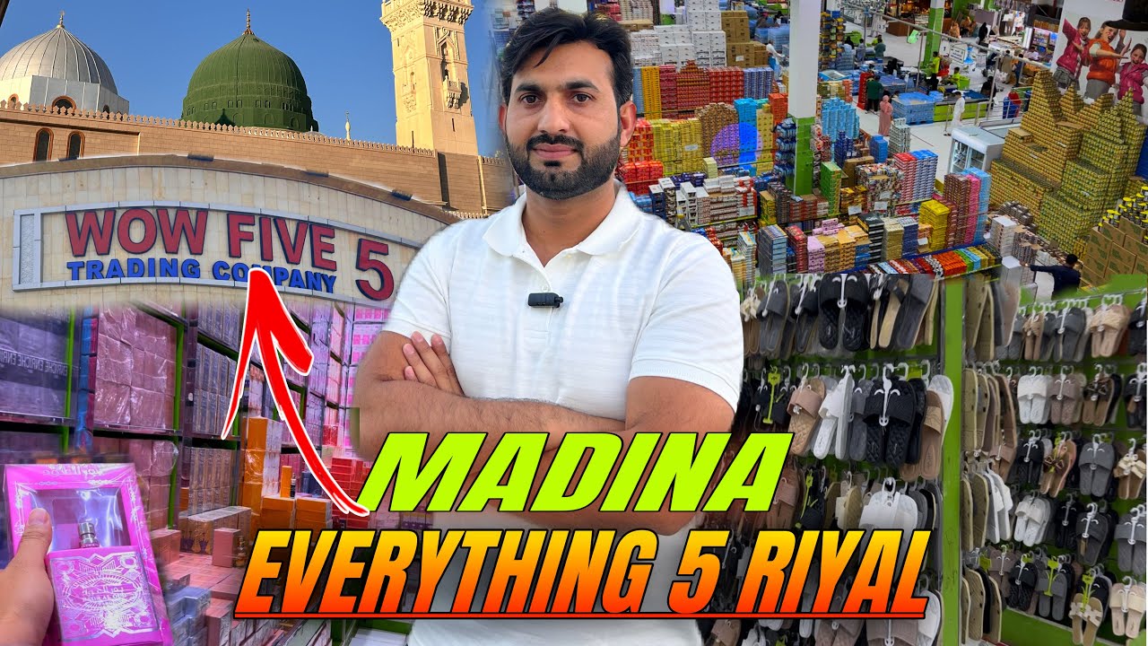 Most Cheapest & Highly Recommended Market in Madina | Madina Wow 5 Riyal Shopping Mall
