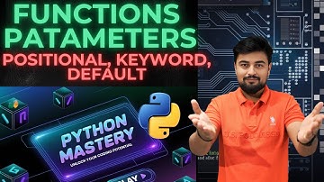 22 Master Python Parameters in 10 Minutes 🐍 Positional, Keyword, Default