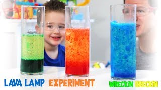 Lava Lamp Science Experiment - Kids Science Experiments - Science Fair Project - STEM Project