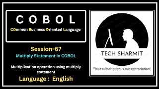 Multiply Statement in COBOL (Session-67) | Cobol Programming