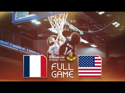 SEMI-FINALS: France v USA | Full Basketball Game | FIBA U19 Basketball World Cup 2023