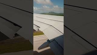 United Airlines Boeing 737-800 (N77296) takeoff at Saipan (SPN)