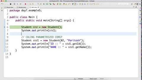 Day-7 Initialize member of child class and parent class using constructor in java