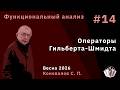 Функциональный анализ 14. Операторы Гильберта-Шмидта
