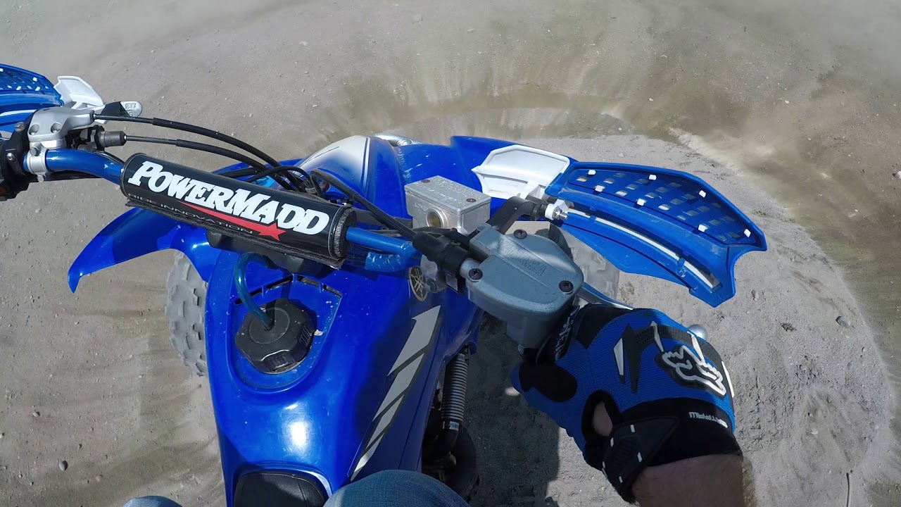 YFZ 450 Vs Quad Racer Hillclimb showdown. Pits Day 4 - Ride 10