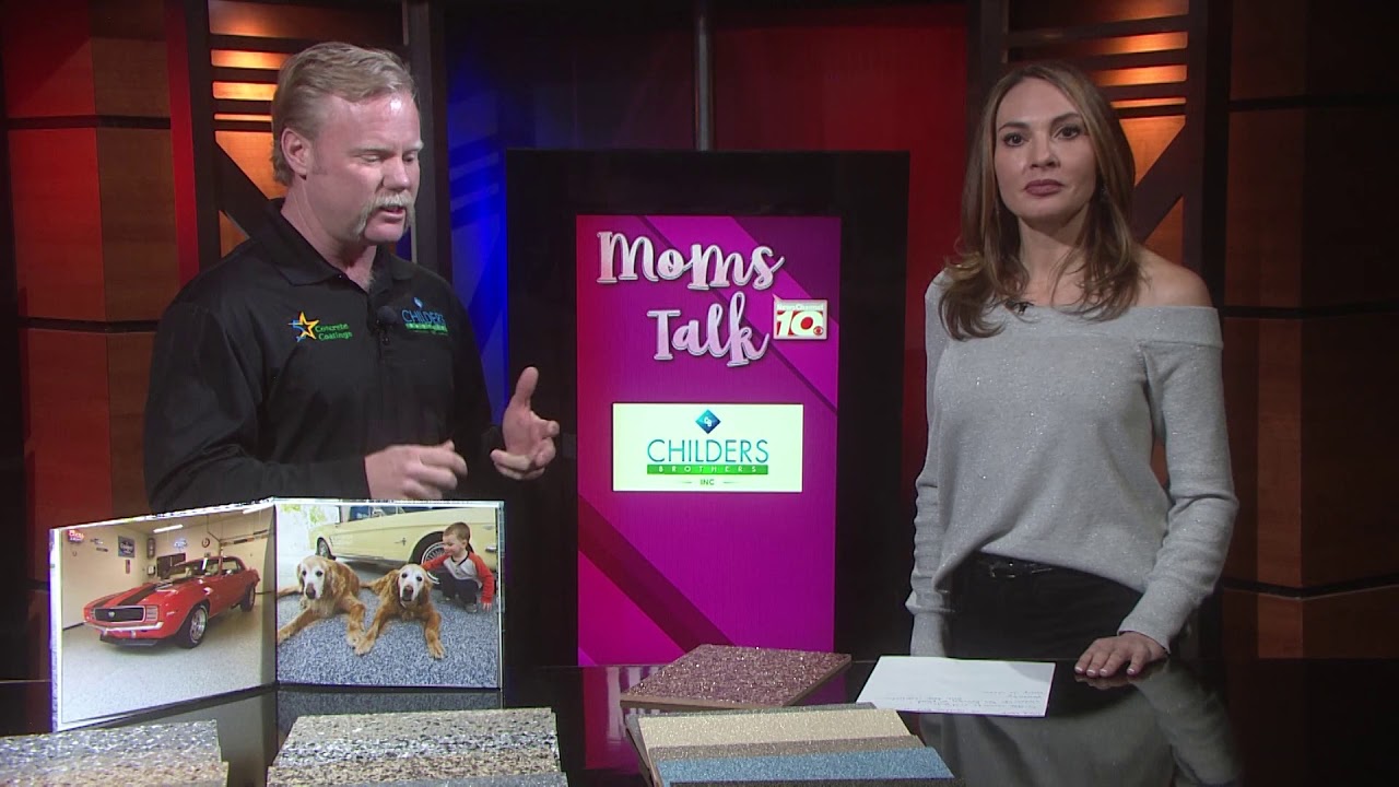 Childers Bros, Concrete Coatings Mom's Talk YouTube